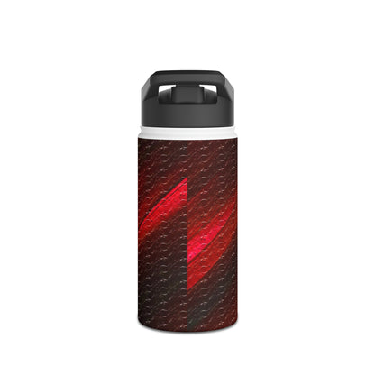  Stainless Steel Water Bottle with Standard Lid - Reusable and durable stainless steel bottle featuring a standard lid, ideal for hydration on-the-go during daily activities or workouts.