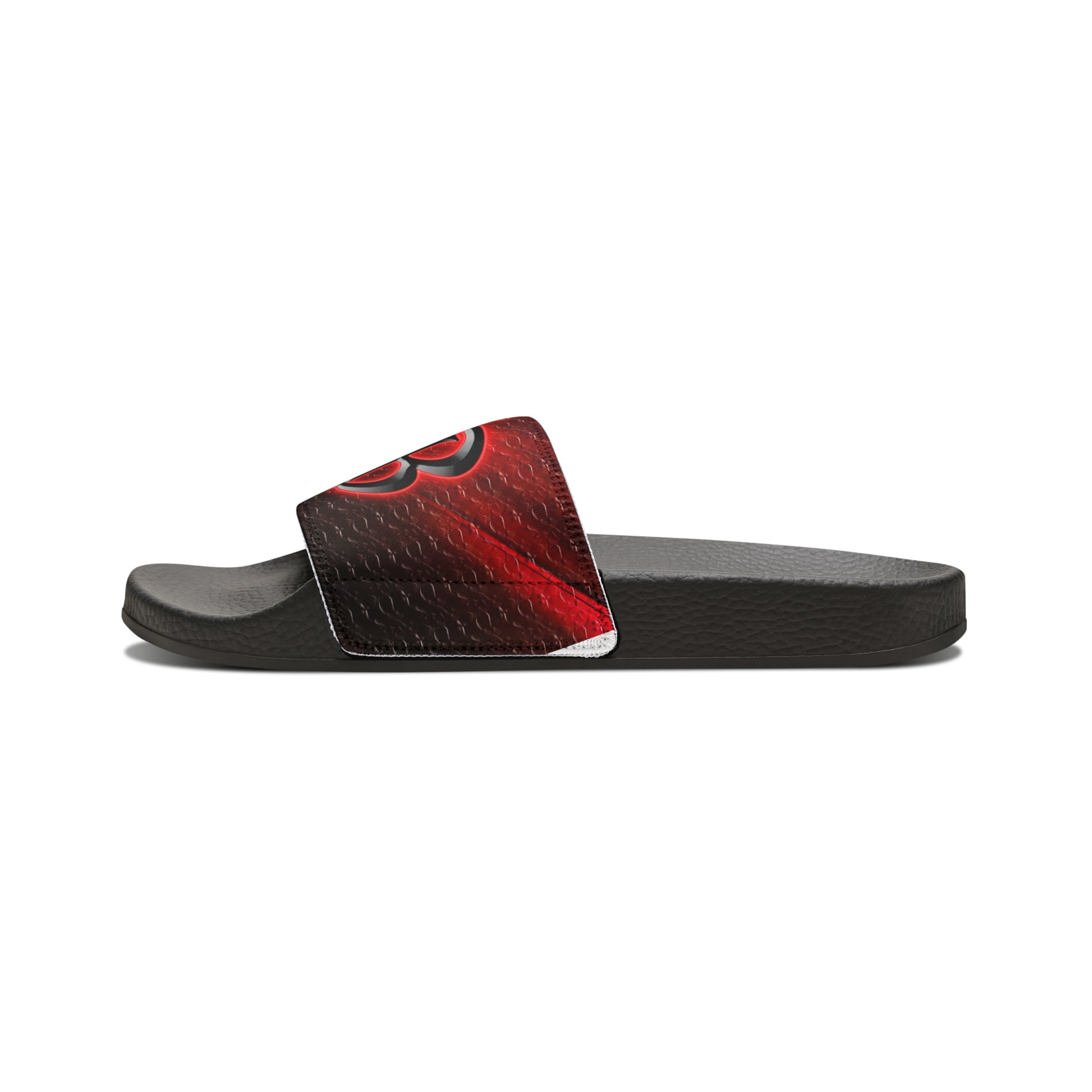 Men's PU Slide Sandals - Comfortable slide sandals for men made of PU material, suitable for casual wear or lounging, offering ease and comfort