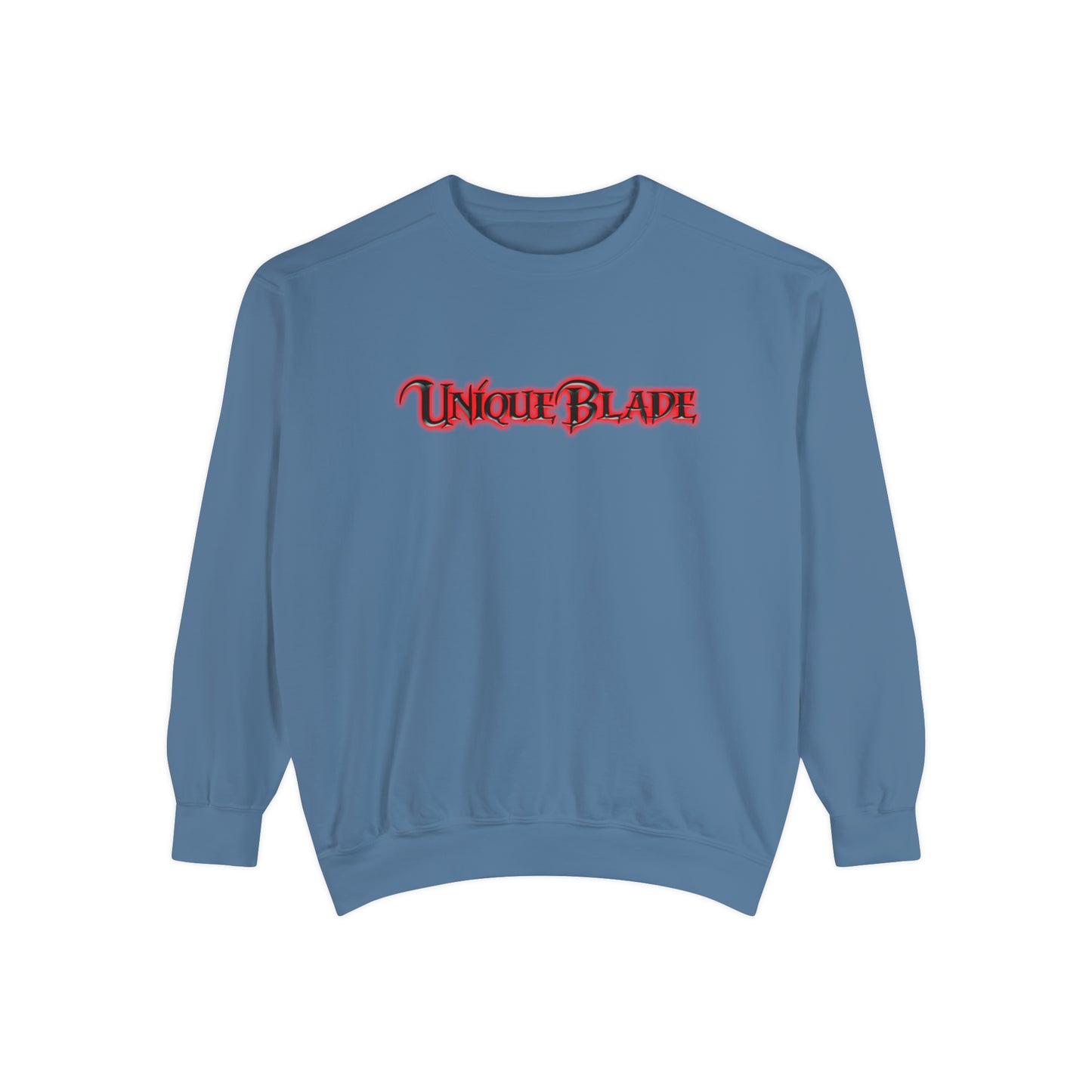 Unisex Garment-Dyed Sweatshirt - Comfortable and versatile sweatshirt suitable for both men and women, featuring a unique garment-dyed finish for a vintage appearance and cozy feel.