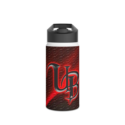  Stainless Steel Water Bottle with Standard Lid - Reusable and durable stainless steel bottle featuring a standard lid, ideal for hydration on-the-go during daily activities or workouts.