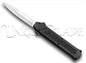 AKC F-16 Black OTF Automatic Knife - Bayo Satin Plain