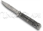 Butterfly Sudden Fatality Tribal Balisong Fanning Knife: Unleash Precision and Artistry with Damascus Steel Blade – Elevate Your Flipping Skills with Style.