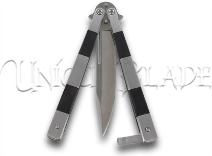 Danger Zone Stainless-Steel Heavy-Duty Fanning Butterfly Knife