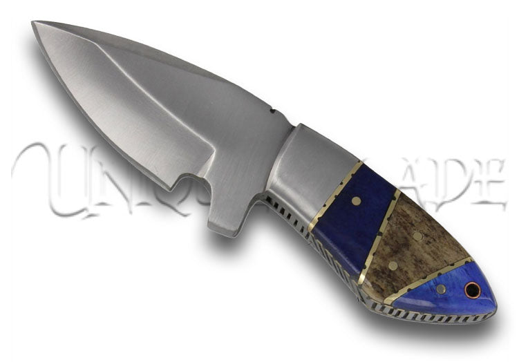 Egyptian Blue All Purpose Skinning Knife: Unleash Versatility and Style in Every Cut – A Unique and Functional Addition to Your Kitchen Arsenal.