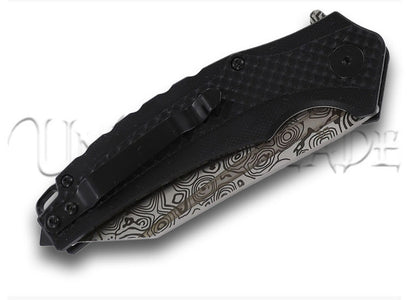 KILL KNIVES ™ Do Or Die Ball Bearing Spring Assisted Tanto Blade Pocket Knife