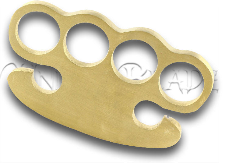 Last Chance 100% Solid Brass Knuckle Duster Novelty Paper Weight Knuckles - Seize the moment with this solid brass knuckle duster, a unique and robust novelty paperweight that adds an edgy touch to your collection.