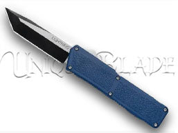 Lightning Tanto OTF Automatic Knife Blue Two Tone