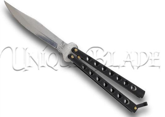 On The Run Stainless Steel Balisong Fanning Butterfly Knife