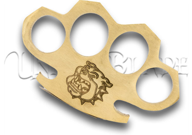 Perfect Balance 100% Pure Brass Knuckle Paper Weight Accessory: Unleash Strength and Style – Elevate Your Desk or Collection with This Unique and Functional Piece.