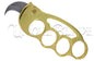 Pivot Jab Automatic Brass Knuckle Karambit Knife