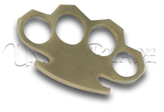 High-quality Punch Out 100% Pure Brass Knuckle Paper Weight: A stylish and durable accessory for your desk or collection.