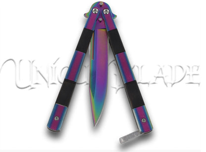 Spit Venom Stainless-Steel Heavy-Duty Fanning Butterfly Knife