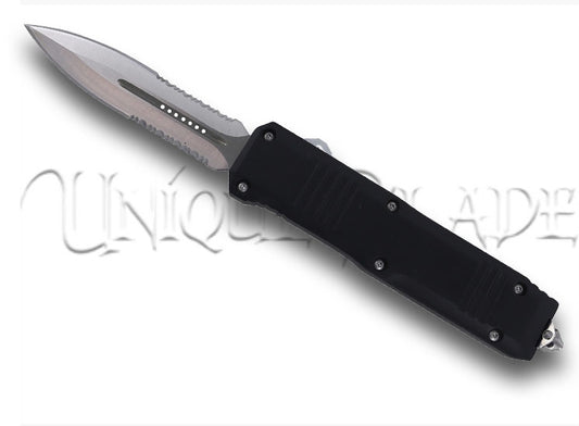 Swift Justice Automatic Dual-Action Out the Front Knife: Experience rapid response with this dual-action out-the-front knife, combining speed and precision for swift justice in every deployment.